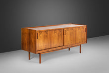 Load image into Gallery viewer, Low Profile Credenza / Sideboard in Rosewood by Clausen & Son for Brande Mobelfabrik, Denmark, c. 1960's-ABT Modern