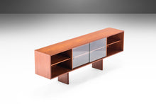 Load image into Gallery viewer, Media Cabinet / Bookcase / Credenza in Teak by Svend Aage Larsen, Denmark, c. 1960's-ABT Modern