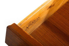 Load image into Gallery viewer, Merton Gershun for American of Martinsville Walnut Dresser with Brass Detailing-ABT Modern