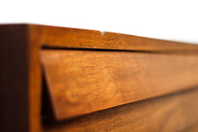 Load image into Gallery viewer, Merton Gershun for American of Martinsville Walnut Dresser with Brass Detailing-ABT Modern