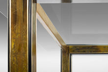 Load image into Gallery viewer, Mid Century Bernhard Rohne for Mastercraft Acid-Etched Brass Dining Table, c. 1970s-ABT Modern
