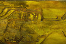 Load image into Gallery viewer, Mid Century Bernhard Rohne for Mastercraft Acid-Etched Brass Dining Table, c. 1970s-ABT Modern