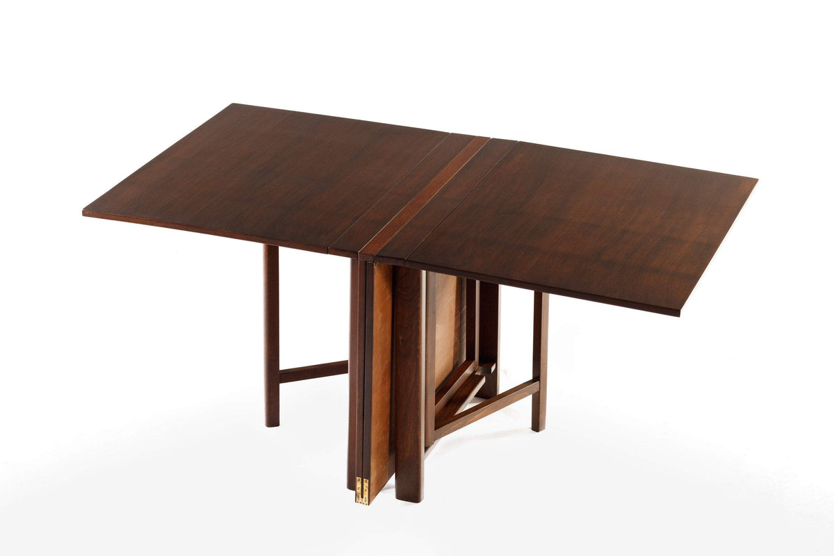 Mid Century Bruno Mathsson Maria Flap Style Dining Table