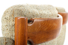 Load image into Gallery viewer, Mid Century Danish Modern Loveseat / Sofa in Solid Old Age Teak by Jydsk Mobelvaerk-ABT Modern