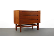 Load image into Gallery viewer, Mid Century Danish Modern Teak Dresser / Vanity by Nils Jonsson-ABT Modern