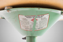 Load image into Gallery viewer, Mid Century Industrial Adjustable Metal Drafting Stool / Barstool by Adjusto Equipment, c. 1940s-ABT Modern