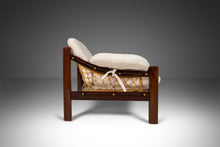 Load image into Gallery viewer, Mid Century Modern 'Amazonas' Lounge Chair in Rosewood & Bouclé by Jean Gillon for Italma, Brazil, c. 1970s-ABT Modern