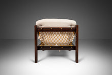 Load image into Gallery viewer, Mid Century Modern 'Amazonas' Lounge Chair in Rosewood & Bouclé by Jean Gillon for Italma, Brazil, c. 1970s-ABT Modern