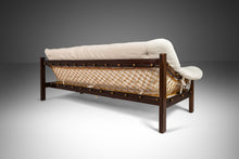 Load image into Gallery viewer, Mid Century Modern 'Amazonas' Sofa in Rosewood & Bouclé by Jean Gillon for Italma, Brazil, c. 1970s-ABT Modern