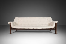 Load image into Gallery viewer, Mid Century Modern 'Amazonas' Sofa in Rosewood & Bouclé by Jean Gillon for Italma, Brazil, c. 1970s-ABT Modern