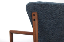 Load image into Gallery viewer, Mid Century Modern Angular Arm Chair in Deep Walnut attributed to Jens Risom-ABT Modern
