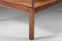 Load image into Gallery viewer, Mid Century Modern Arthur Umanoff Walnut Bench / Modular Sofa with Table for Madison Furniture, 1950s-ABT Modern