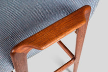 Load image into Gallery viewer, Mid Century Modern Bar Stool in Solid Teak by Benny Linden, c.1970s-ABT Modern