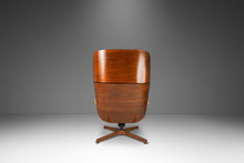 Load image into Gallery viewer, Mid Century Modern Bentwood "Mr. Chair" Lounge Chair & Ottoman Set by George Mulhauser for Plycraft, USA, c. 1960's-ABT Modern