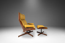 Load image into Gallery viewer, Mid Century Modern Bentwood "Mr. Chair" Lounge Chair & Ottoman Set by George Mulhauser for Plycraft, USA, c. 1960's-ABT Modern