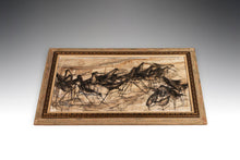 Load image into Gallery viewer, Mid Century Modern "Birds" Oil on Canvas Painting, Unsigned, c. 1960s-ABT Modern