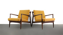 Load image into Gallery viewer, Mid Century Modern Blade Arm” Lounge Chairs ( Set of 2) Designed by Kofod Larsen for Selig-ABT Modern