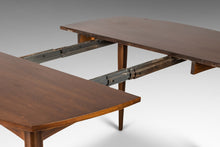Load image into Gallery viewer, Mid Century Modern Brasilia Extension Dining Table in Walnut by Broyhill, USA, c. 1960s-ABT Modern