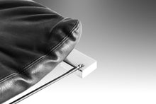 Load image into Gallery viewer, Mid Century Modern Chrome and Leather Lounge Chair with Matching Ottoman in the Manner of Westnofa, c. 1970's-ABT Modern