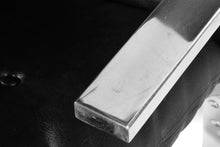 Load image into Gallery viewer, Mid Century Modern Chrome and Leather Lounge Chair with Matching Ottoman in the Manner of Westnofa, c. 1970's-ABT Modern