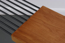 Load image into Gallery viewer, Mid Century Modern Coffee Table / Mud Room Bench in Butcher Block and Metal, c. 1960s-ABT Modern
