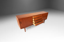 Load image into Gallery viewer, Mid Century Modern Credenza / Sideboard in Teak by Nils Jonsson for Hugo Troeds, Sweden, c. 1970s-ABT Modern