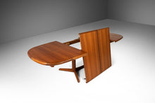 Load image into Gallery viewer, Mid Century Modern Danish Extension Dining Table in Teak, Denmark, c. 1970's-ABT Modern