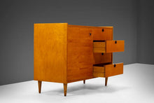 Load image into Gallery viewer, Mid Century Modern Edmond Spence Dresser / Case Piece in Maple w/ Brass Detailing, Sweden, c. 1960's-ABT Modern