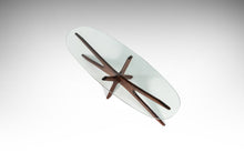 Load image into Gallery viewer, Mid Century Modern Elongated Model 893-TGO "Jacks" Coffee Table in Walnut by Adrian Pearsall for Craft Associates, USA, c. 1960s-ABT Modern