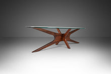 Load image into Gallery viewer, Mid Century Modern Elongated Model 893-TGO "Jacks" Coffee Table in Walnut by Adrian Pearsall for Craft Associates, USA, c. 1960s-ABT Modern