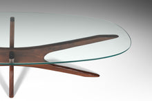 Load image into Gallery viewer, Mid Century Modern Elongated Model 893-TGO "Jacks" Coffee Table in Walnut by Adrian Pearsall for Craft Associates, USA, c. 1960s-ABT Modern