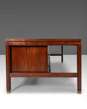 Load image into Gallery viewer, Mid Century Modern Executive Desk in Walnut by Jens Risom for Risom Designs, 1950s-ABT Modern