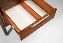 Load image into Gallery viewer, Mid Century Modern Executive Desk in Walnut by Jens Risom for Risom Designs, 1950s-ABT Modern