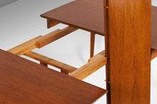 Load image into Gallery viewer, Mid Century Modern Expandable Dining Table in the Manner of Arne Vodder, c. 1960's (Seat Up to 10)-ABT Modern