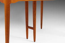 Load image into Gallery viewer, Mid Century Modern Expandable Dining Table in the Manner of Arne Vodder, c. 1960's (Seat Up to 10)-ABT Modern