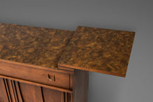 Load image into Gallery viewer, Mid Century Modern Expanding Brasilia Bar in Walnut by Broyhill, USA, c. 1960s-ABT Modern