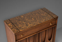 Load image into Gallery viewer, Mid Century Modern Expanding Brasilia Bar in Walnut by Broyhill, USA, c. 1960s-ABT Modern