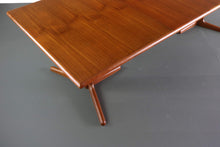Load image into Gallery viewer, Mid Century Modern Extension Dining Table by E. Valentinsen for Dyrlund in Teak-ABT Modern