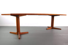 Load image into Gallery viewer, Mid Century Modern Extension Dining Table by E. Valentinsen for Dyrlund in Teak-ABT Modern