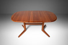 Load image into Gallery viewer, Mid Century Modern Extension Dining Table in Solid Teak, Denmark, c. 1970's-ABT Modern