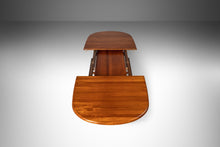Load image into Gallery viewer, Mid Century Modern Extension Dining Table in Solid Teak, Denmark, c. 1970's-ABT Modern