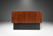 Load image into Gallery viewer, Mid Century Modern Floating Cube Brutalist Coffee Table in Walnut by Adrian Pearsall for Craft Associates, USA, c. 1960's-ABT Modern