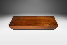 Load image into Gallery viewer, Mid Century Modern Floating Cube Brutalist Coffee Table in Walnut by Adrian Pearsall for Craft Associates, USA, c. 1960's-ABT Modern