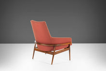 Load image into Gallery viewer, Mid Century Modern High Back Barrel Chair by Milo Baughman in Ruby Red, USA, c. 1960's-ABT Modern