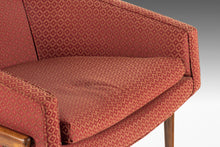 Load image into Gallery viewer, Mid Century Modern High Back Barrel Chair by Milo Baughman in Ruby Red, USA, c. 1960's-ABT Modern