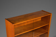 Load image into Gallery viewer, Mid Century Modern Hutch / Cabinet w/ Sliding Glass Doors in Walnut, Yugoslavia, c. 1950's-ABT Modern