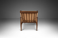 Load image into Gallery viewer, Mid Century Modern Lounge Chair After Selig in Walnut & Original Fabric, USA, c. 1950s-ABT Modern