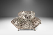 Load image into Gallery viewer, Mid Century Modern Lounge Chair in Animal Print for Carson's Attributed to Milo Baughman, USA, c. 1980's-ABT Modern