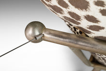 Load image into Gallery viewer, Mid Century Modern Lounge Chair in Animal Print for Carson's Attributed to Milo Baughman, USA, c. 1980's-ABT Modern