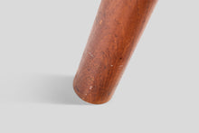 Load image into Gallery viewer, Mid Century Modern Lounge Chair in Solid Teak and Original Peach Fabric in the Manner of Poul Volther, c. 1970's-ABT Modern